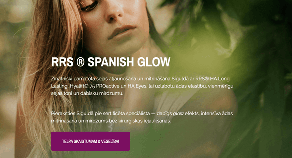 Spanish Glow - RRS Long Lasting biorevitalizācija Illustrative image related to post